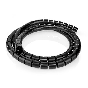 SWB KS-10BLACK Kabelmanagement | spiraalvormige sleeve | 1 stuks | maximale kabeldikte: 60 mm | pvc | zwart
